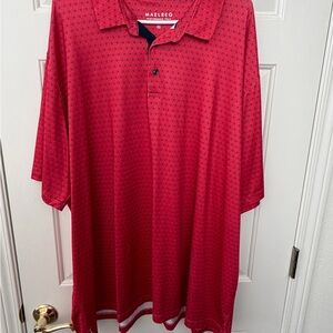 Maelreg Red Men's Polo Shirt